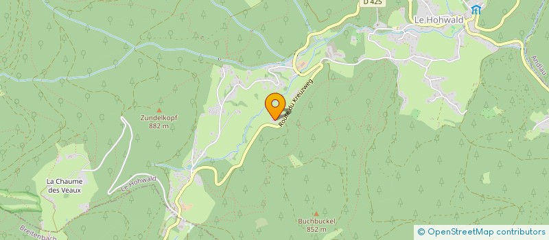 localisation de l'entreprise MONSIEUR JEAN KANNER  LE HOHWALD