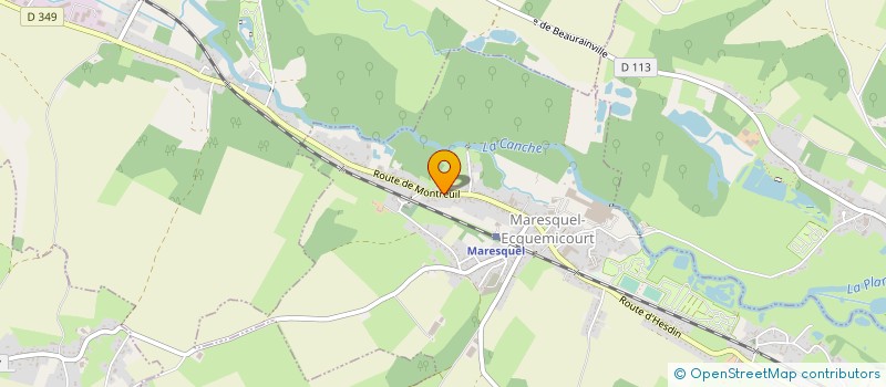 localisation de l'entreprise MONSIEUR JEAN KAPELLA  MARESQUEL-ECQUEMICOURT