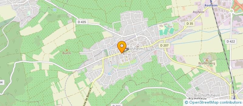 localisation de l'entreprise MONSIEUR JEAN KAPFER  ROSHEIM