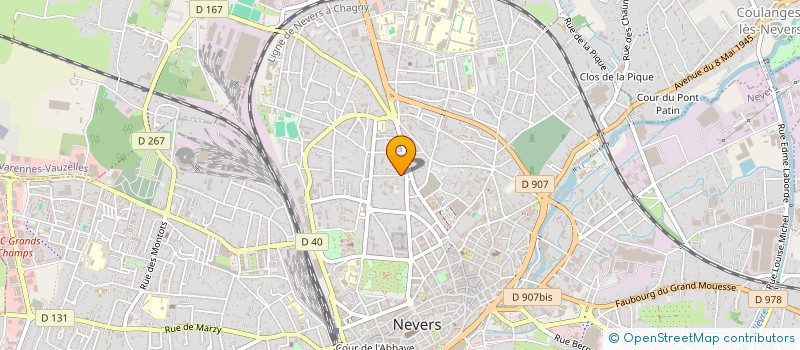 localisation de l'entreprise MONSIEUR JEAN KAPPELI à NEVERS