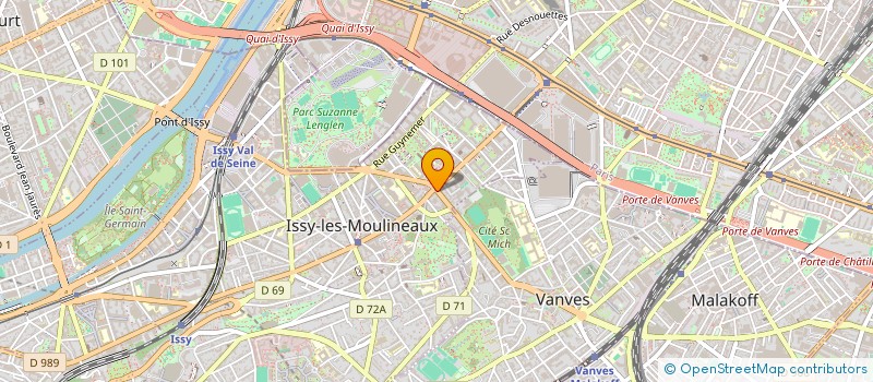 localisation de l'entreprise MONSIEUR JEAN KARAKASSIAN à ISSY-LES-MOULINEAUX