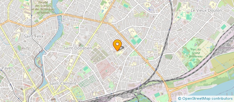 localisation de l'entreprise MONSIEUR JEAN KAREMBEU à NANTES