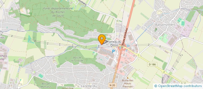 localisation de l'entreprise MONSIEUR JEAN-KARIM SAHBI  SAULX-LES-CHARTREUX