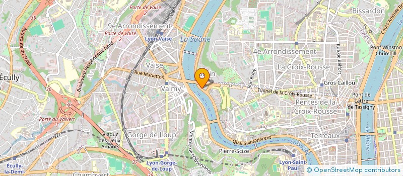 localisation de l'entreprise MONSIEUR JEAN KERHAN OBIANG NKOULOU  LYON