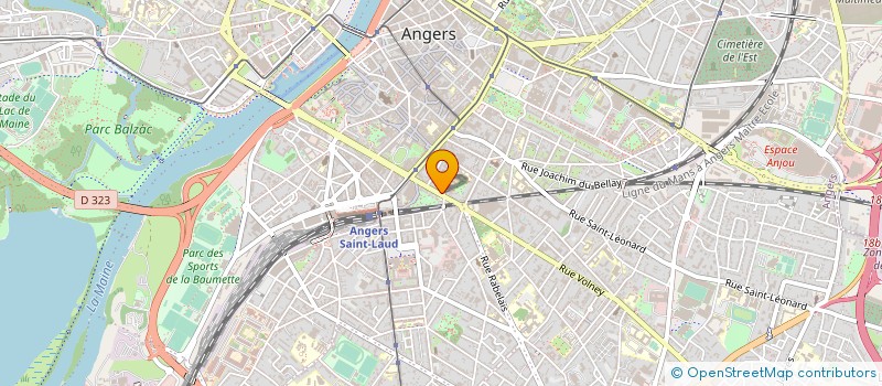 localisation de l'entreprise MONSIEUR JEAN KERJEAN à ANGERS