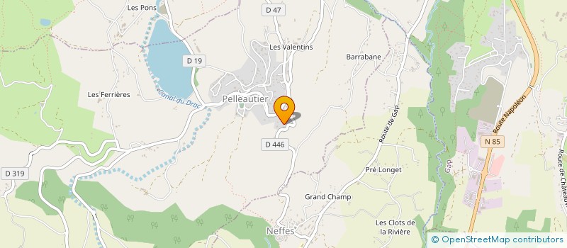localisation de l'entreprise MONSIEUR JEAN KERNEIS à ROCHEBRUNE