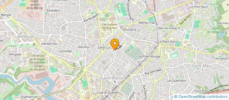 localisation de l'entreprise MONSIEUR JEAN KERRIEN à BREST