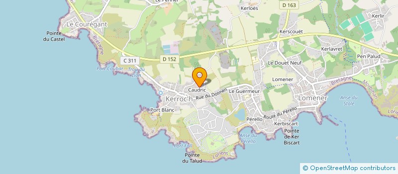 localisation de l'entreprise MONSIEUR JEAN KERYHUEL à PLOEMEUR