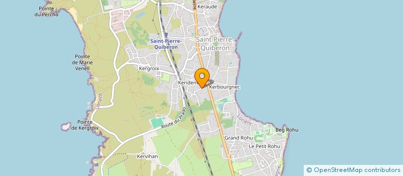 localisation de l'entreprise MONSIEUR JEAN KERZERHO à SAINT-PIERRE-QUIBERON