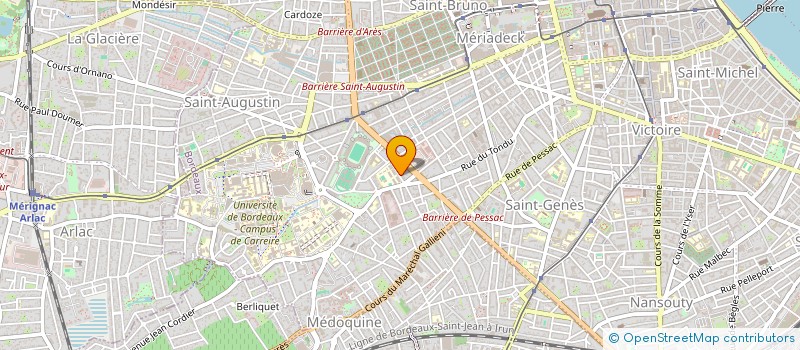 localisation de l'entreprise MONSIEUR JEAN-KEVIN HAMIDONA  LE PORT