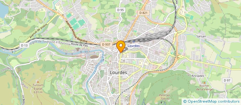 localisation de l'entreprise MONSIEUR JEAN KHABOUTH à LOURDES