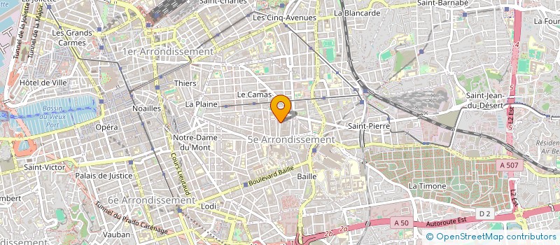 localisation de l'entreprise MONSIEUR JEAN KHAYAT à MARSEILLE