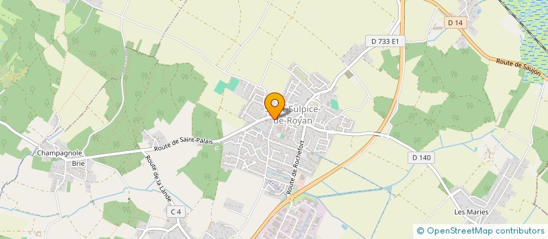 localisation de l'entreprise MONSIEUR JEAN KHOUANE  SAINT-SULPICE-DE-ROYAN