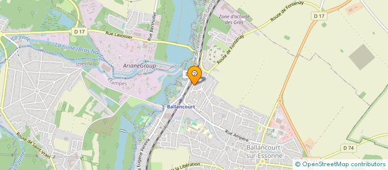 localisation de l'entreprise MONSIEUR JEAN KIALA à BALLANCOURT-SUR-ESSONNE