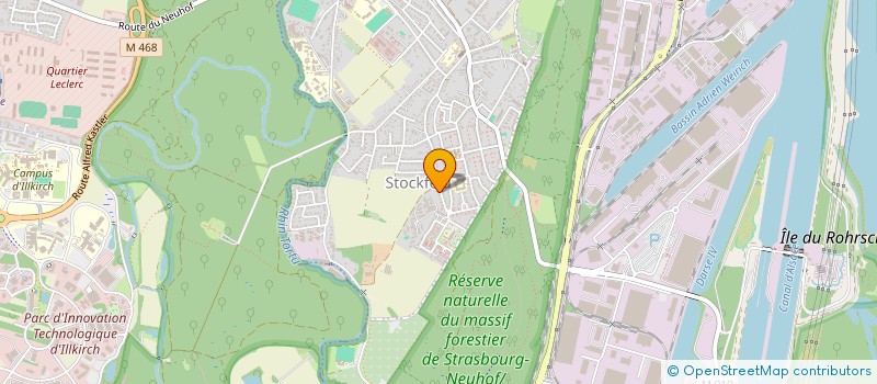 localisation de l'entreprise MONSIEUR JEAN KIEHL à STRASBOURG