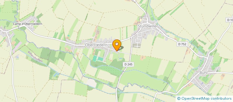 localisation de l'entreprise MONSIEUR JEAN KLEHAMMER  OBERRDERN