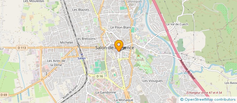 localisation de l'entreprise MONSIEUR JEAN KLEINDIENST à SALON-DE-PROVENCE