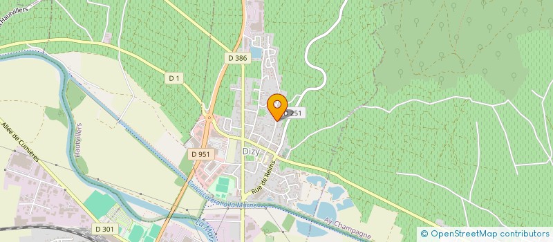 localisation de l'entreprise MONSIEUR JEAN KLEPKA  DIZY