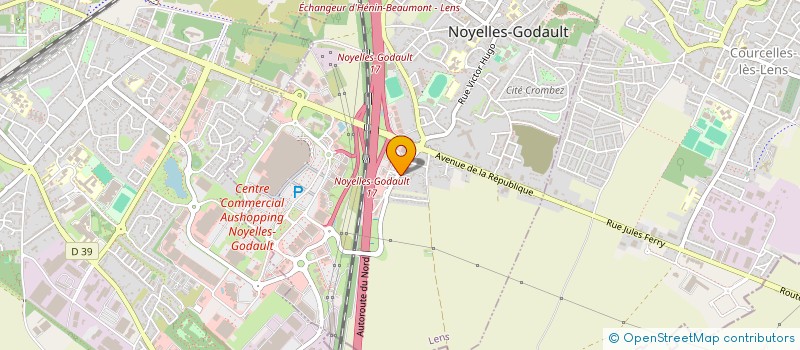 localisation de l'entreprise MONSIEUR JEAN KLOTZ à NOYELLES-GODAULT