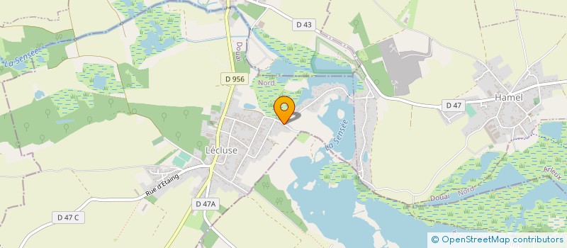 localisation de l'entreprise MONSIEUR JEAN KLUZINSKI  LECLUSE