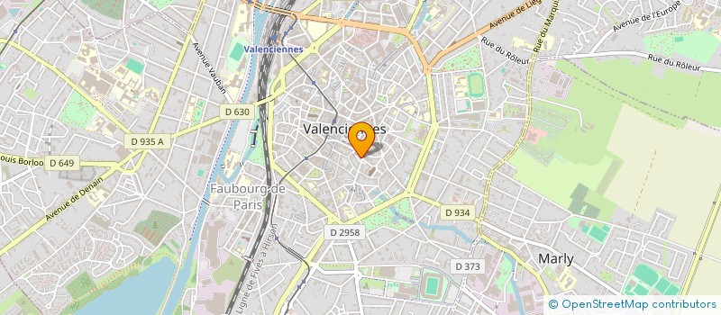 localisation de l'entreprise MONSIEUR JEAN KOCH  VALENCIENNES