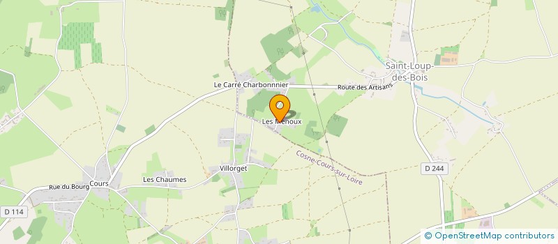 localisation de l'entreprise MONSIEUR JEAN KOCIUBA  SAINT-LOUP-DES-BOIS