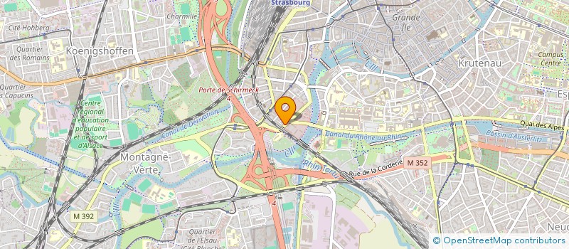 localisation de l'entreprise MONSIEUR JEAN KOENIG  STRASBOURG