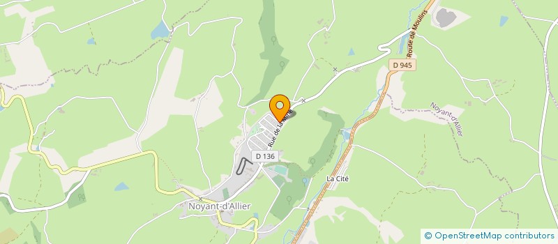 localisation de l'entreprise MONSIEUR JEAN KOMRAUS  NOYANT-D'ALLIER