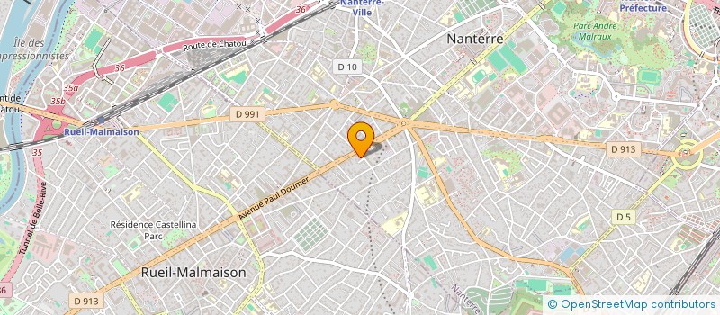 localisation de l'entreprise MONSIEUR JEAN KONAN  NANTERRE