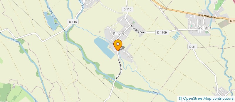 localisation de l'entreprise MONSIEUR JEAN KONCZAK  PLUVET