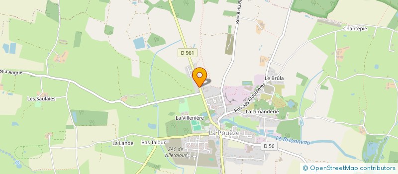 localisation de l'entreprise MONSIEUR JEAN KOROA  ERDRE-EN-ANJOU