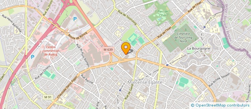 localisation de l'entreprise MONSIEUR JEAN KOSSA  TOURCOING