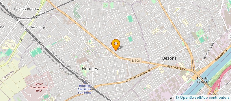 localisation de l'entreprise MONSIEUR JEAN KOTT à HOUILLES