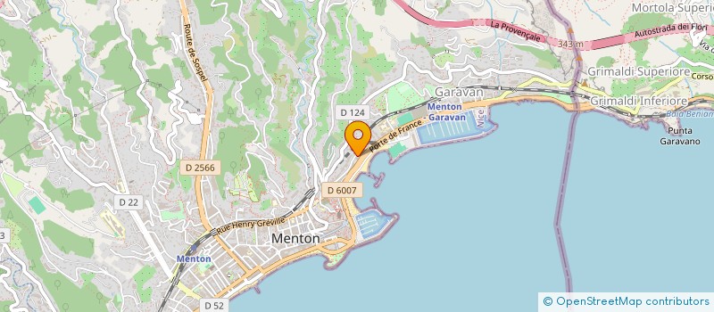 localisation de l'entreprise MONSIEUR JEAN KOTZKY à MENTON