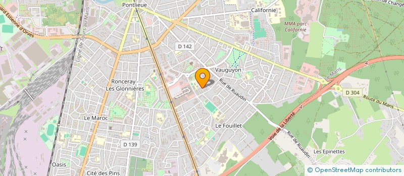 localisation de l'entreprise MONSIEUR JEAN KOUADIO  LE MANS