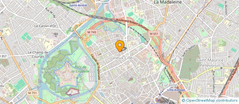 localisation de l'entreprise MONSIEUR JEAN KOUARID à LILLE