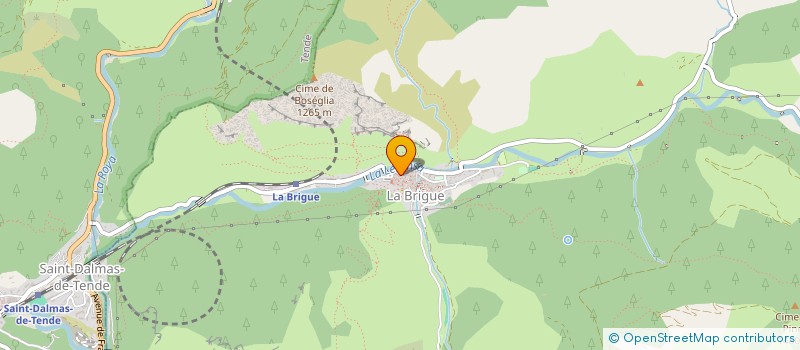 localisation de l'entreprise MONSIEUR JEAN KRAFFT  LA BRIGUE