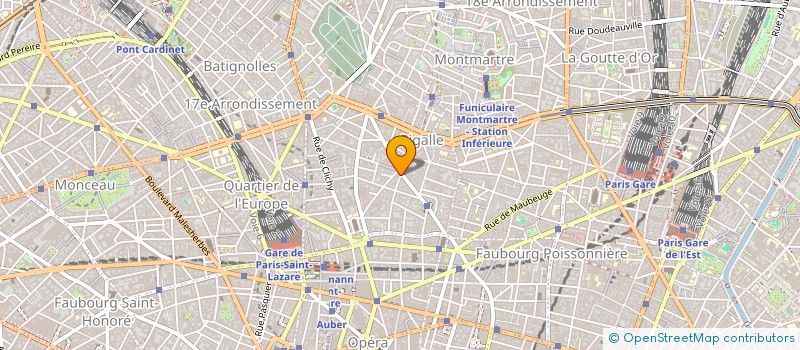 localisation de l'entreprise MONSIEUR JEAN KREMER  PARIS