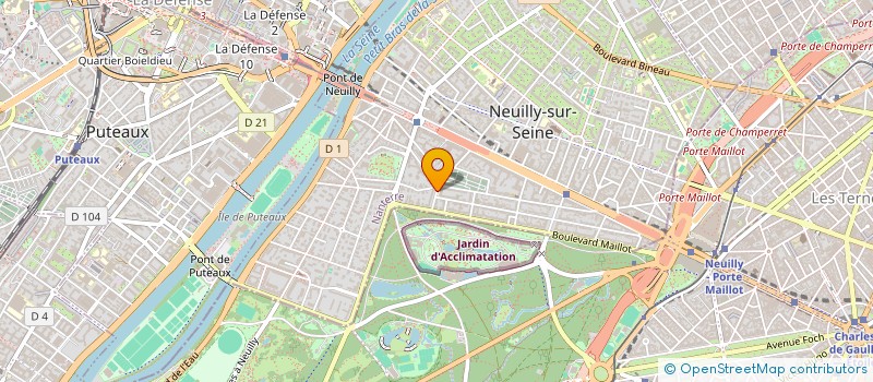 localisation de l'entreprise MONSIEUR JEAN KRIEGER à NEUILLY-SUR-SEINE