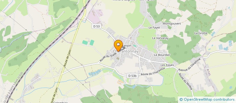 localisation de l'entreprise MONSIEUR JEAN KRINZLER  CHARANTONNAY