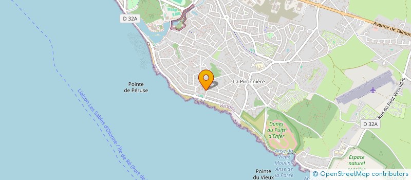 localisation de l'entreprise MONSIEUR JEAN KUHN  LES SABLES D'OLONNE