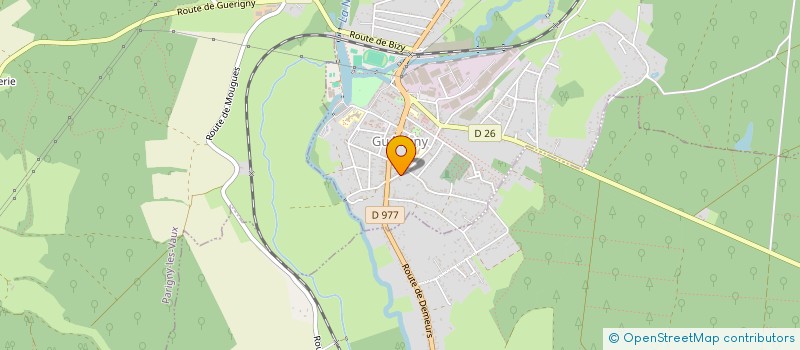 localisation de l'entreprise MONSIEUR JEAN KUHN à GUERIGNY