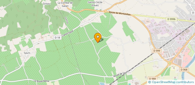 localisation de l'entreprise MONSIEUR JEAN KURCEK  GAILLAC