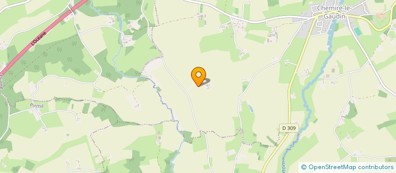 localisation de l'entreprise MONSIEUR JEAN KUZNICKI  LOUPLANDE