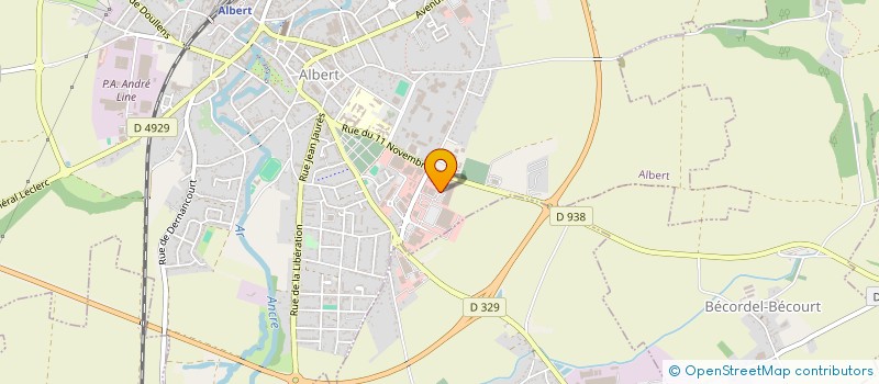 localisation de l'entreprise MONSIEUR JEAN KWAPISZ  ALBERT