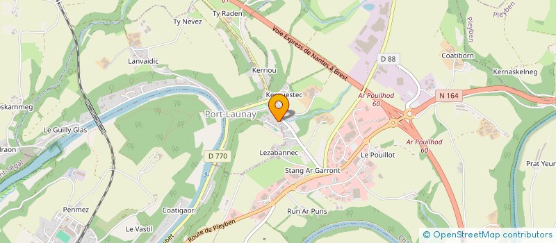 localisation de l'entreprise MONSIEUR JEAN L'HARIDON  PORT-LAUNAY