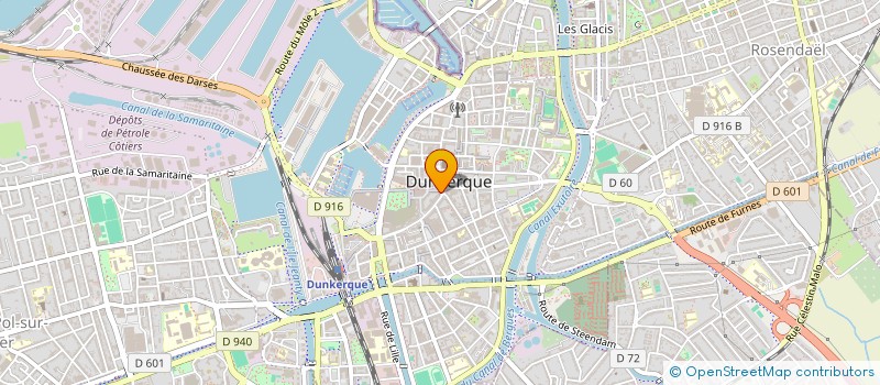 localisation de l'entreprise MONSIEUR JEAN L'HERMET à DUNKERQUE