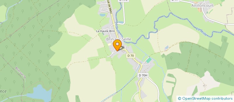 localisation de l'entreprise MONSIEUR JEAN L'HUILLIER  BRIN-SUR-SEILLE