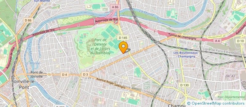 localisation de l'entreprise MONSIEUR JEAN LA  CHAMPIGNY-SUR-MARNE