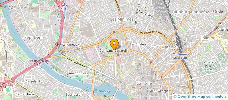 localisation de l'entreprise MONSIEUR JEAN LABAN à TOULOUSE